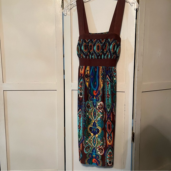 Sexy psychedelic boho mini dress - Picture 14 of 16